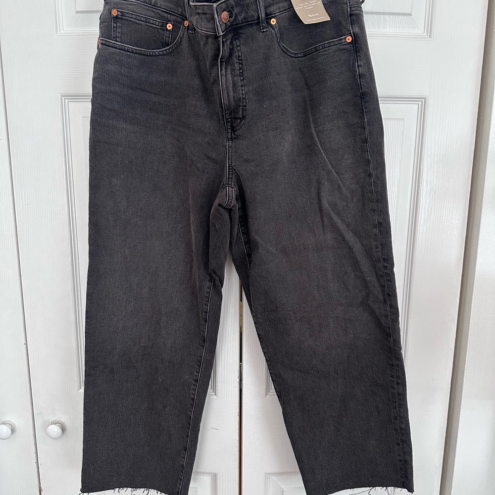Madewell  90s straight crop Jeans